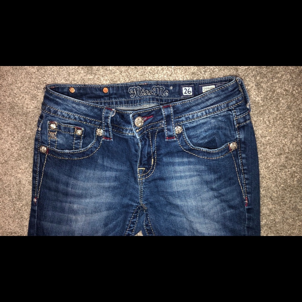 MISS ME Bootcut Jeans Size 26 LIKE NEW!!